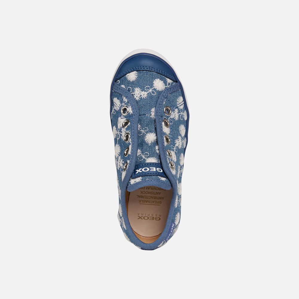 Geox Sneakers Blue Ciak - Geox Girls Shoes - EGRYOW264